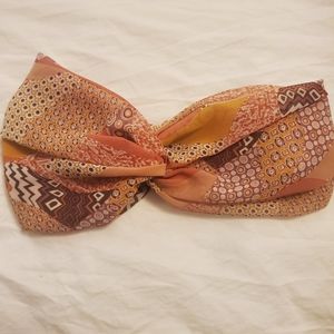 Anthropologie fabric elastic headband